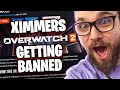 Ximmers getting banned from overwatch 2