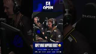 What happened there, ropz? 😅