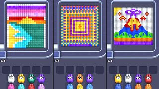 Pixel Flow Level 22 23 24 Game Walkthrough IOS