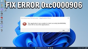 How To Fix Application Error 0xc0000906 on Windows 11 or 10 - Easy Fix