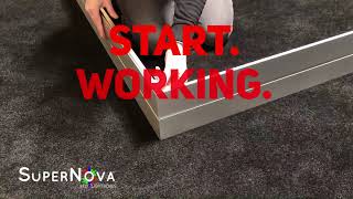 SuperNova "Tool-Less" LED Lightbox Assembly