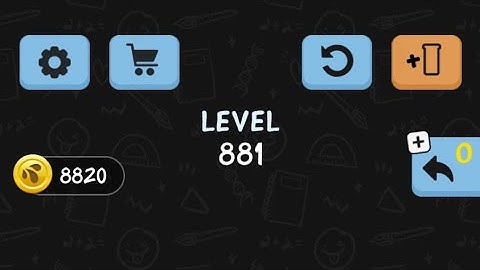 water color sort level 881 walkthrough solution IOS/android