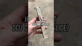 How I Paint Dcu Camo On Glock 17 Slide Quick Transformation