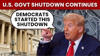 Trump Blames Democrats As US Government Enters Day 6 Of Shutdown | US Govt Shutdown News