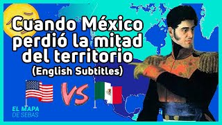 ⚔  La Intervención ESTADOUNIDENSE en MÉXICO en 11 minutos  ⚔  El Mapa de Sebas