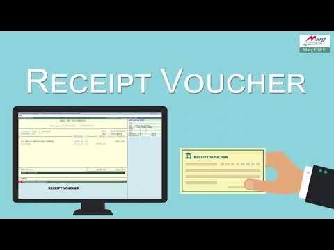 How to create Receipt Voucher - YouTube