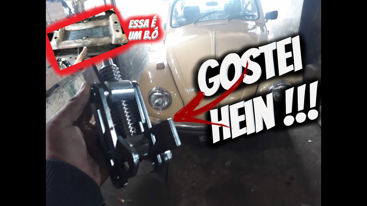 COMO INSTALAR CATRACA MEXICANA NO FUSCA | SE FOSSE AS CONVENCIONAL IA DAR PROBLEMA | BRUTUS79