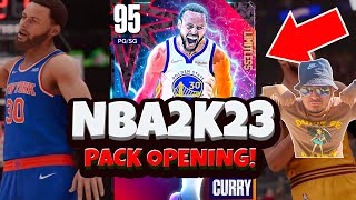 I PULLED MY 1ST HOLO NBA2K23 PACK OPENING