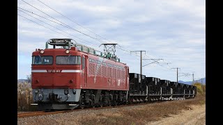 2023/12/1運転 西金ホキ800形郡山廃車配給1