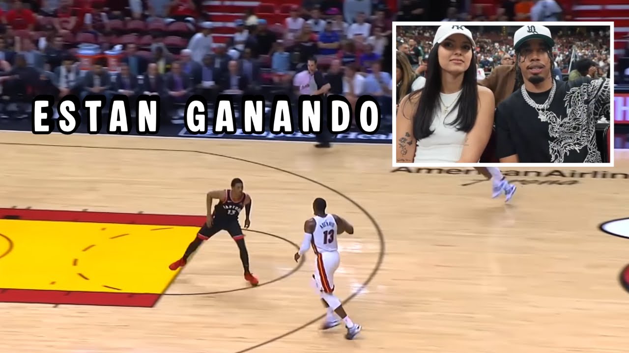 RDJavi con la novia en el  Estadio | Partido de Baloncesto en Directo