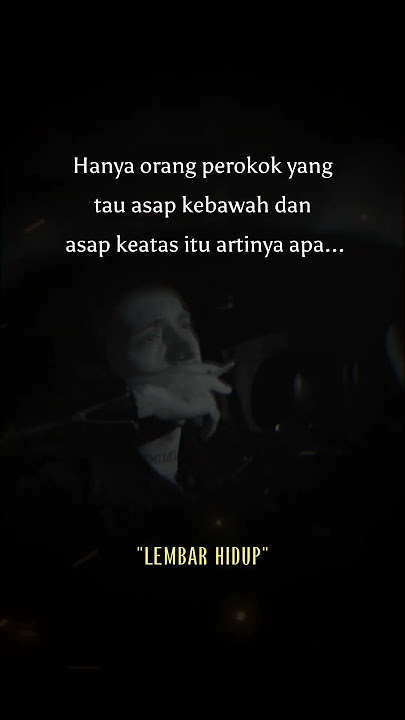 'Hanya Perokok Yang Tau' #shorts #shortvideo #storywhatsapp #storywa #sadstory #quote #fypシ