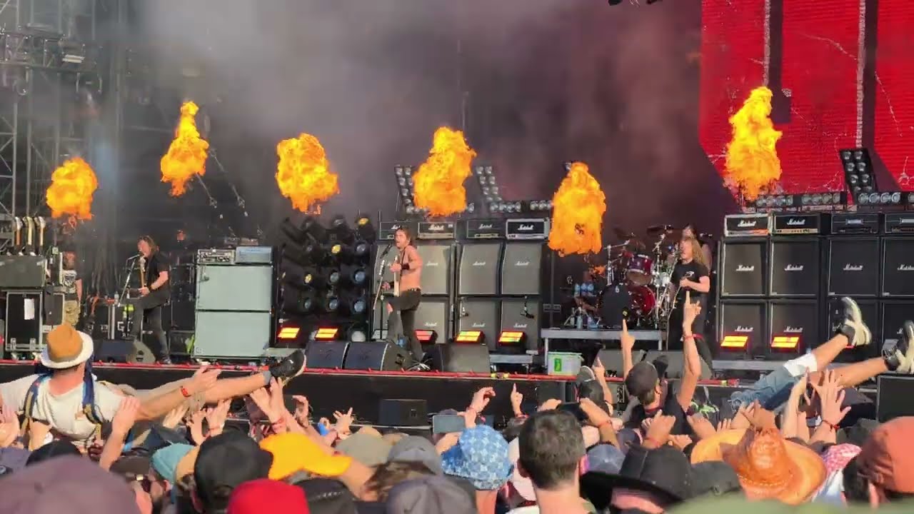 Airbourne Gutsy live from Hellfest 2025