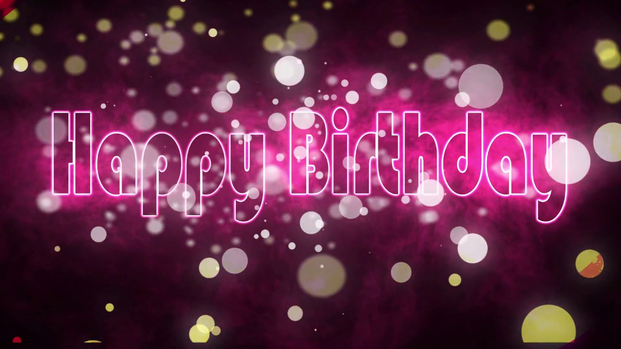 Happy Birthday Motion graphics || Royalty free motion graphics - YouTube