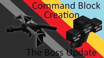 Command Block Creation in Minecraft 1.12 -The Boss Update!