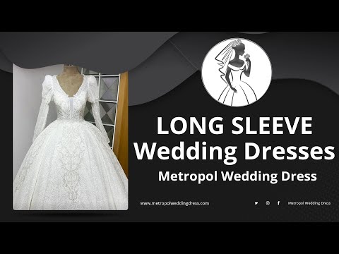 Long Sleeve Wedding Dresses (Wholesale Wedding Dress Manufacturer) (Bridal Gown Manufacturer)