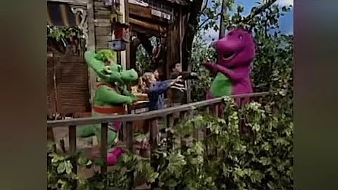 Barney Song : And The Green Grass Grows All Around (Safety First !)