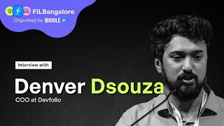 In conversation with Denver Dsouza | COO at Devfolio