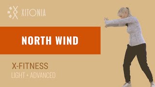 NORTH WIND - an exercise from the X-FITNESS program (1/20), LIGHT & ADVANCED versions