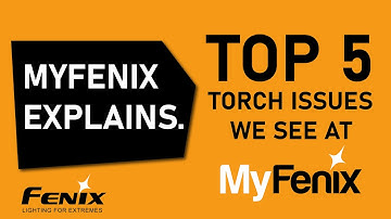 Top 5 light issues we see here at MyFenix