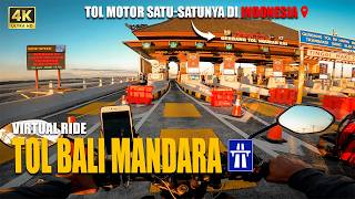 Mencoba Tol Motor satu-satunya di Indonesia❗ | Virtual Ride 20 Tol Bali Mandara | CB150R |