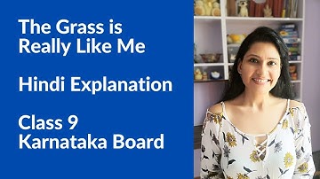 The Grass is Really Like Me | Hindi Explanation by Ritu Ma