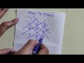 Simple way to create a magic square