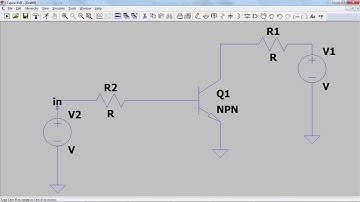 Video Simulasi Rangkaian Transistor Sebagai Saklar Menggunakan LTSpice