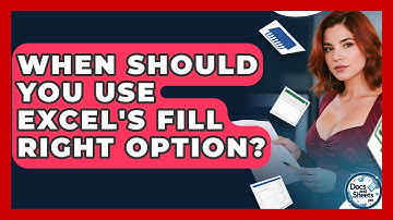 When Should You Use Excel