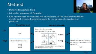 Human Sentence Processing 2022: Production of sentence prosody under cognitive load by Nele Ots