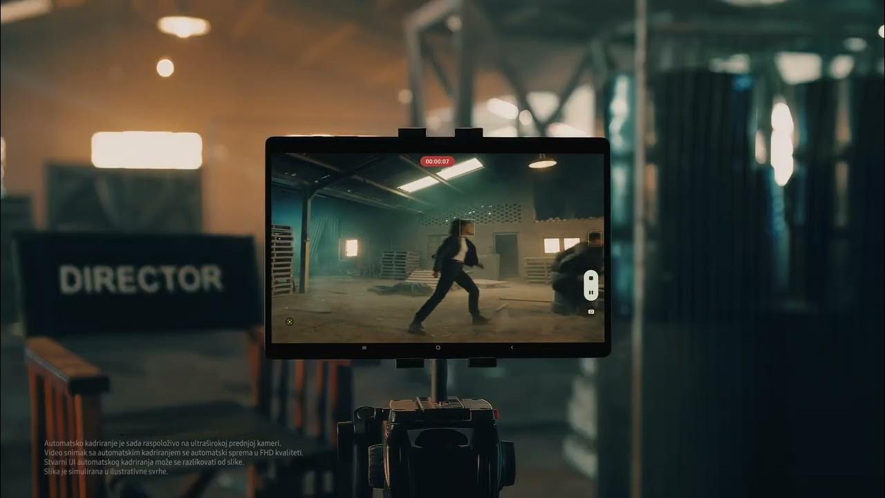 SAMSUNG I Galaxy Tab S8 Auto Framing opcija YouTube
