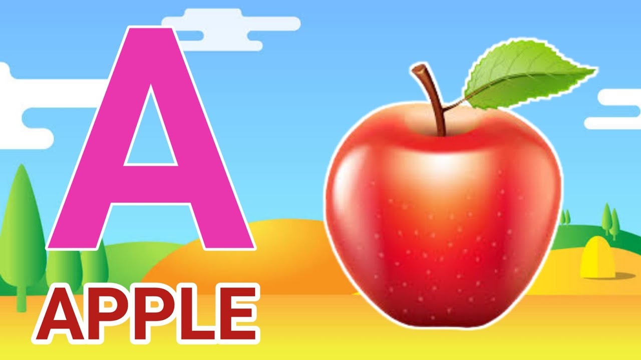 A For Apple B For Ball abcd ABC Alphabet Song Phonics Sound a-for-apple-b-for-ball-abcd-abc-alphabet-song-phonics-sound