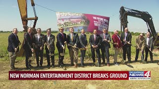 New Norman entertainment district breaks ground