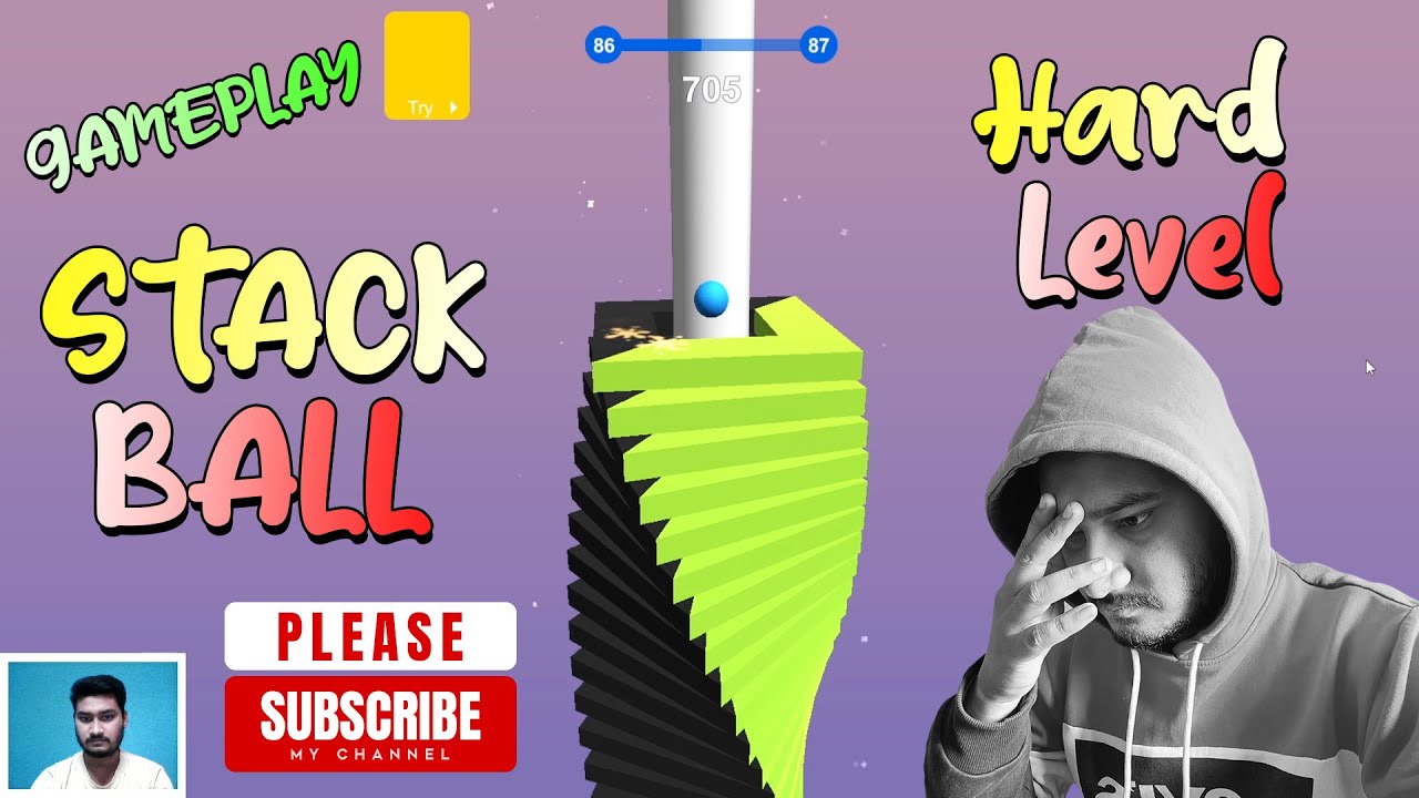 Viral Stack Ball Game - 3D Gameplay🎮😮