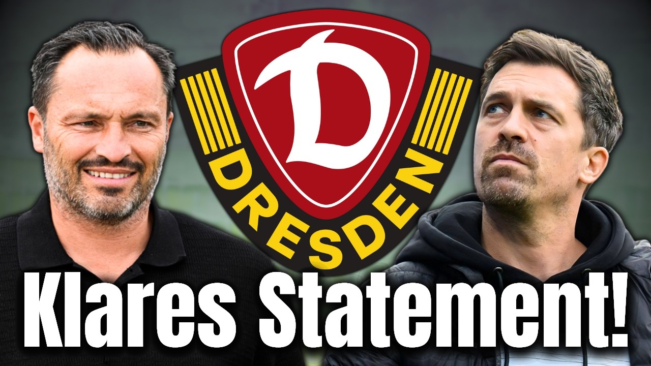 SGD: BRENDELS KLARE WORTE ZUR ZUKUNFT VON STAMM! DYNAMO DRESDEN NEWS