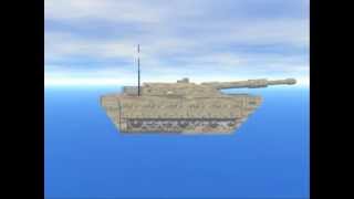 Low Poly Tank 3d