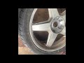 Restoring racing hart wheels part 1 removing curbrash