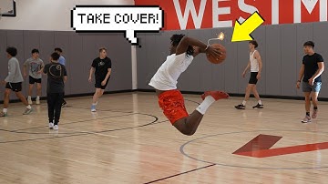 Exploding Basketball Prank!