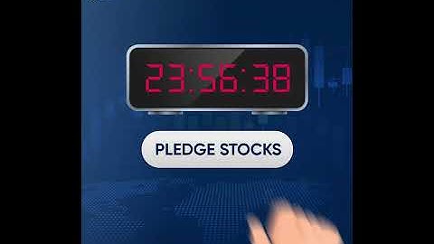 Pledge Your Stocks in Real Time | Pledge Margin | 5paisaApp Mobile trading App