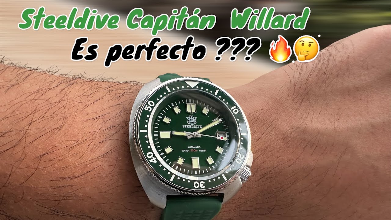 🔥🔥NO PUEDE OFRECERTE MÁS POR EL PRECIO 🔥🔥|| Steeldive Captain Willard 1970