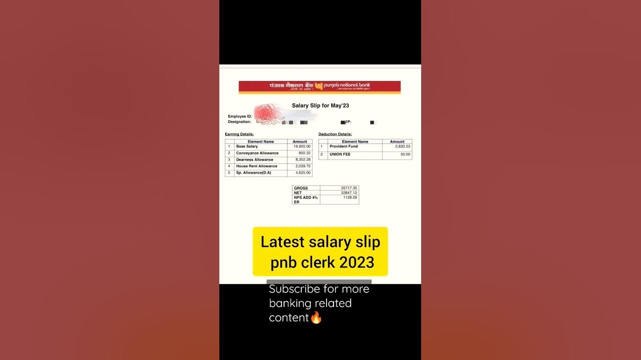 Pnb Clerk Latest Salary Slip 2023 May Month motivation livemock pnb-clerk-latest-salary-slip-2023-may-month-motivation-livemock