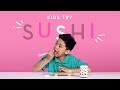 Kids Try Sushi | Kids Try | HiHo Kids