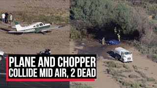 Watch: 2 Dead After Helicopter Crashes in Arizona Following Mid-Air Collision With Plane | Cobrapost