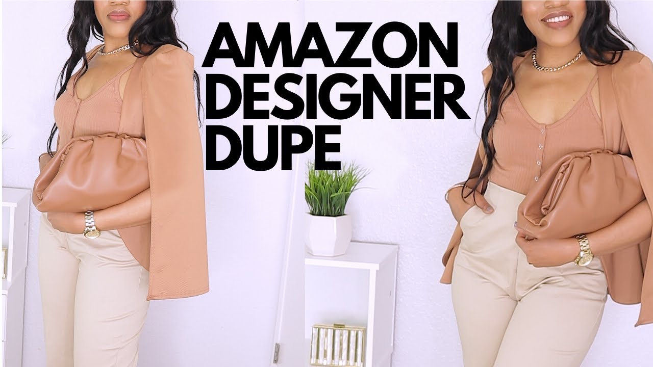 Amazon Designer Dupe Bottega Veneta Pouch Bag Dupe Youtube