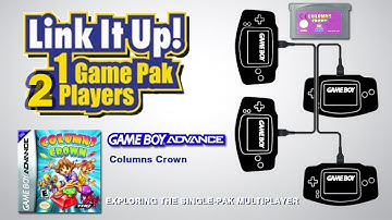 GBA Single-Pak Link - Columns Crown (1v1 match-3 multiplayer with special abilities)