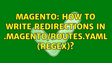 Magento: How to write redirections in .magento/routes.yaml (regex)?