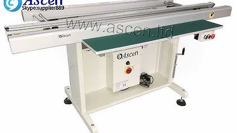 1.5M LED board conveyor|PCB linking belt conveyor|PCB inspection station for SMT assembly