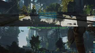 How to fix split screen shadow problem on ark.