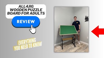 ALL4JIG Wooden Jigsaw Puzzle Board holding up to 2000 Pieces!