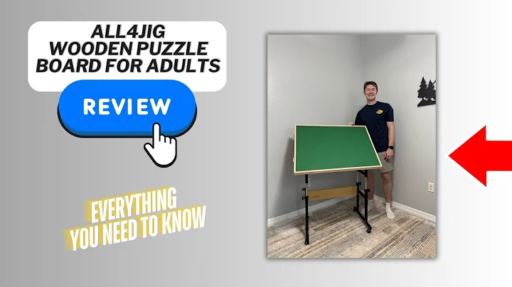 ALL4JIG Wooden Jigsaw Puzzle Board holding up to 2000 Pieces!