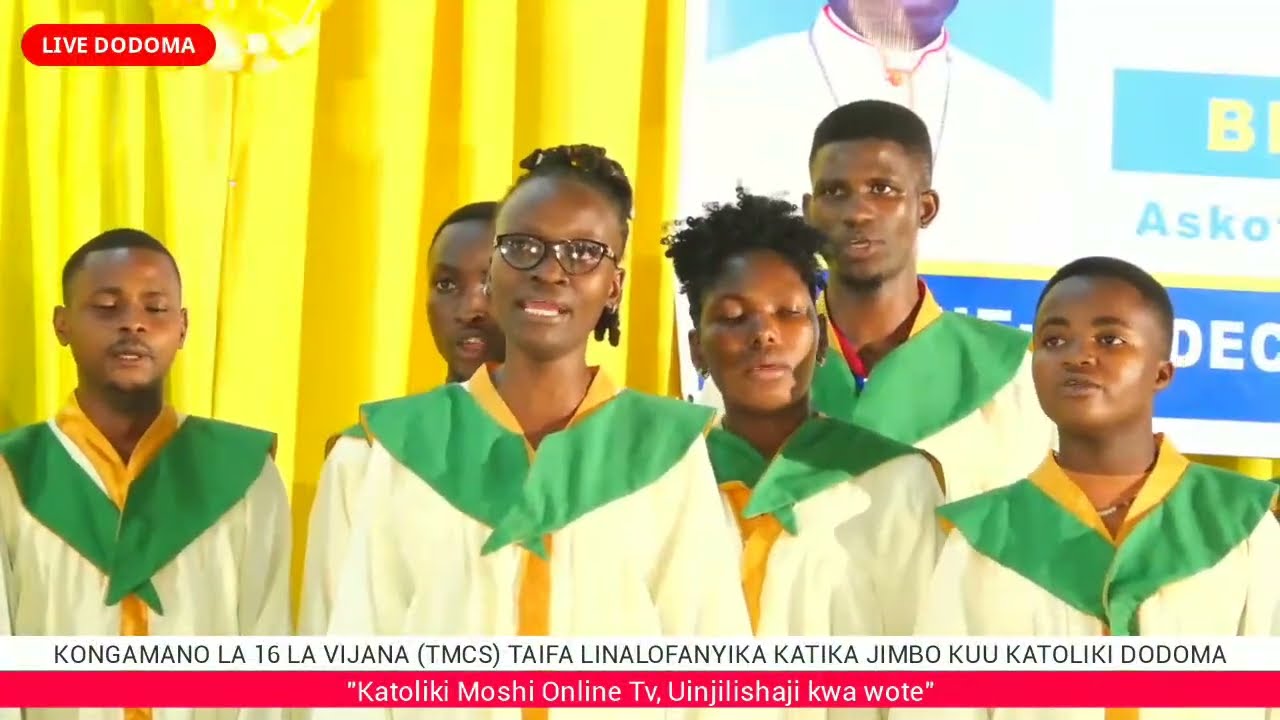 #LIVE TAMASHA LA UIMBAJI KWAYA VIJANA TMCS TAIFA JIMBO KUU KATOLIKI DODOMA